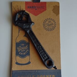 Black Bottle Opener Wrench